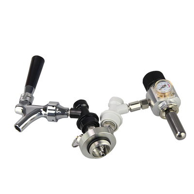Polished 5 Litre Ball Lock Mini Keg , Ball Lock Beer Keg Dispenser System